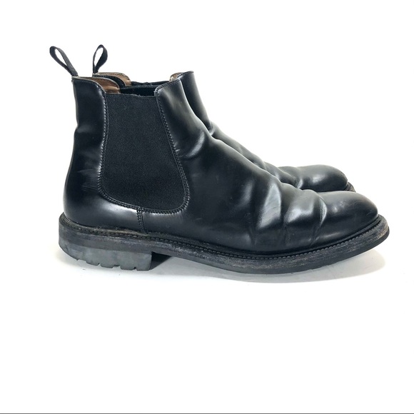 Churches Black Chelsea Boots Size 4 